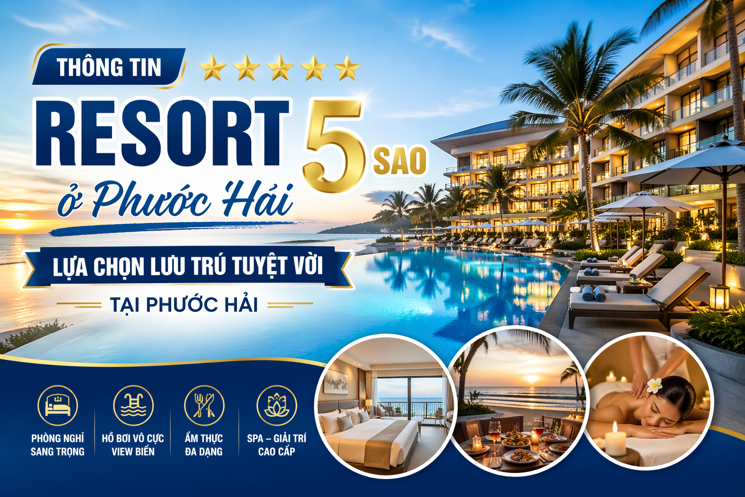 Resort 5 sao ở phước hải
